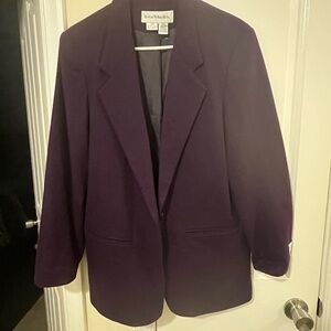Norton McNaughton Women's Purple Blazer